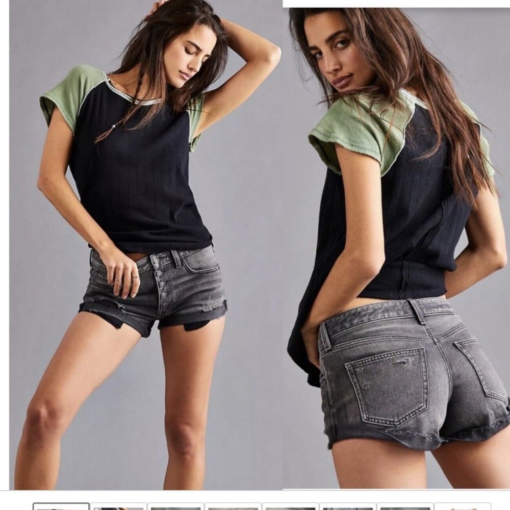 Free People shorts Romeo Rolled Cuff